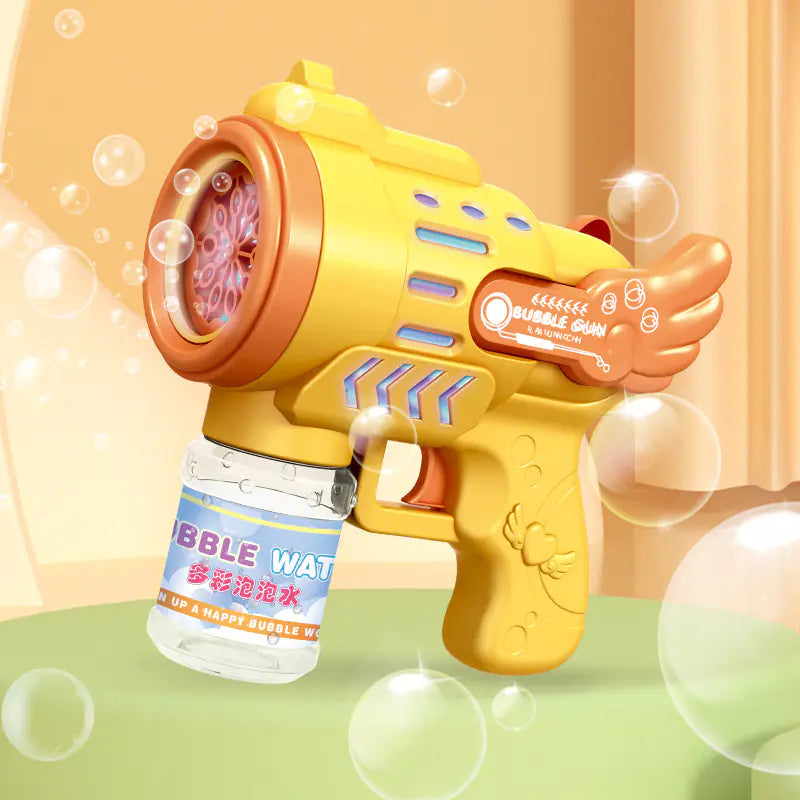 32-Hole Electric Bubble Gun for Kids' Play and Events